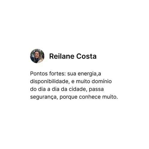 Feedback cliente Thaís depoimentos
